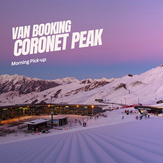 Van Booking - Coronet Peak AM Pick-Up